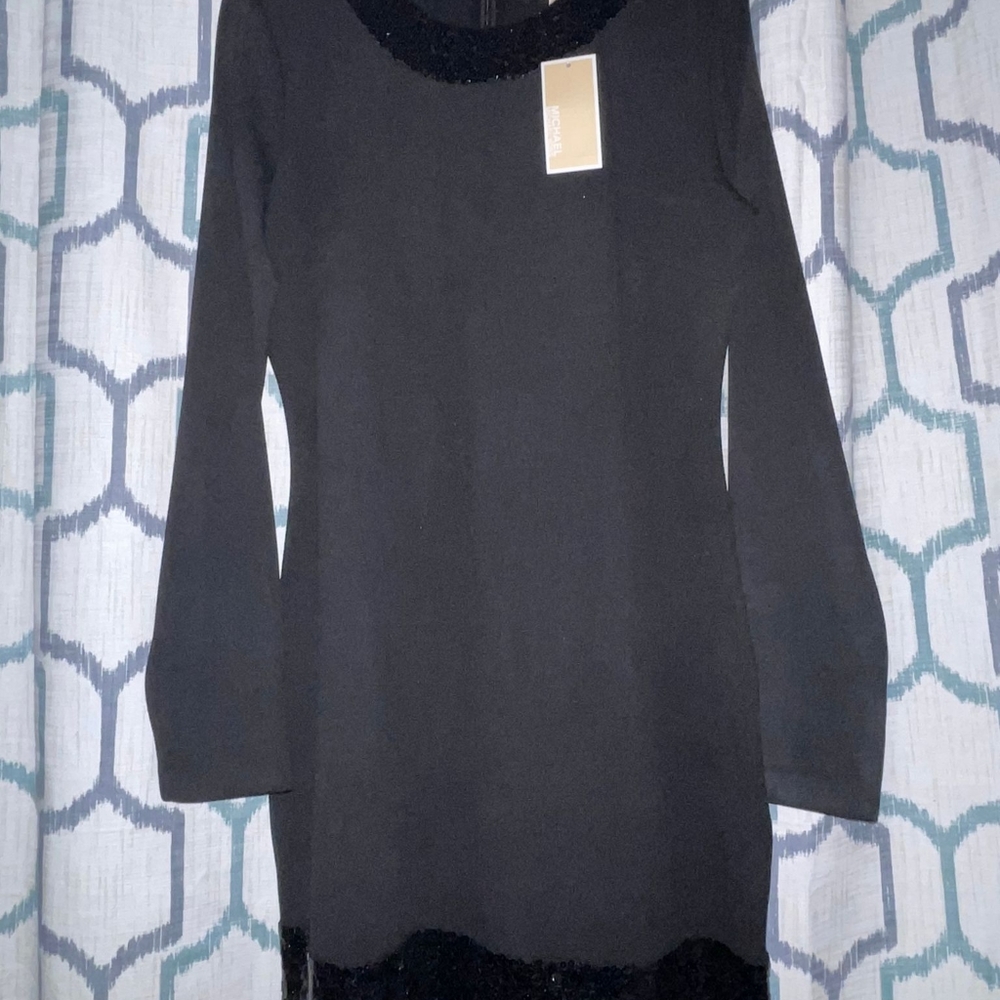 MICHAEL KORS black dress size L